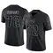 Yasir Durant Men's Limited Black New England Patriots Reflective Jersey