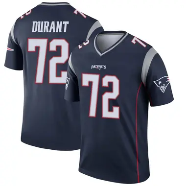 Yasir Durant Youth Legend Navy New England Patriots Jersey